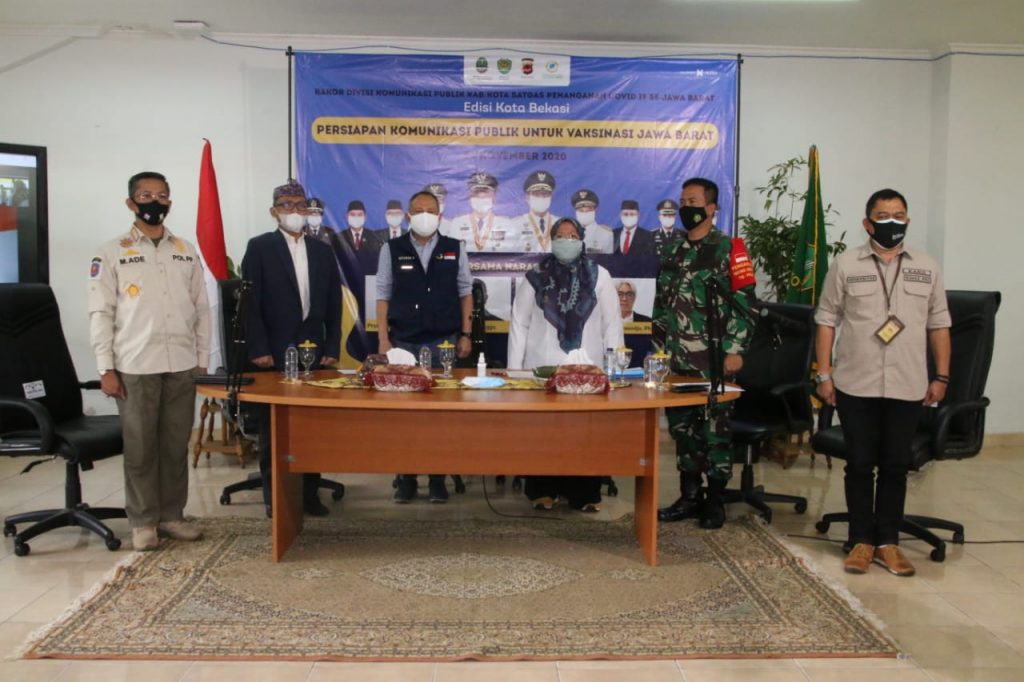 Kota Bekasi Terpilih Menjadi Tuan Rumah Dalam Program Peraiapan Vaksinasi Sejawa Barat