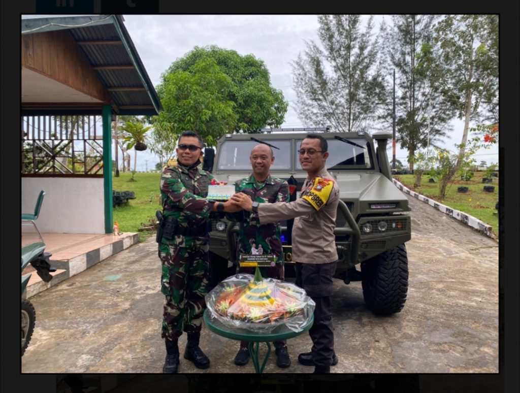 Beri Surprise Kepada Dandim 0318/Natuna di HUT nya Yang Ke 41