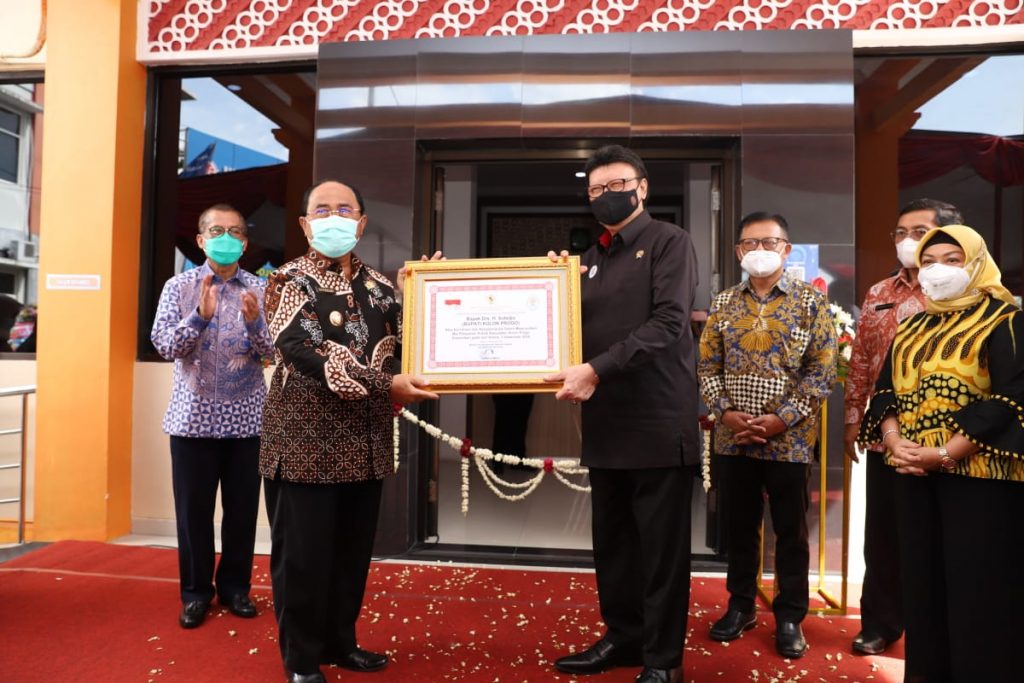 Resmikan MPP Kulon Progo, Tjahyo Kumolo Berharap Bisa Mempercepat Pertumbuhan Ekonomi