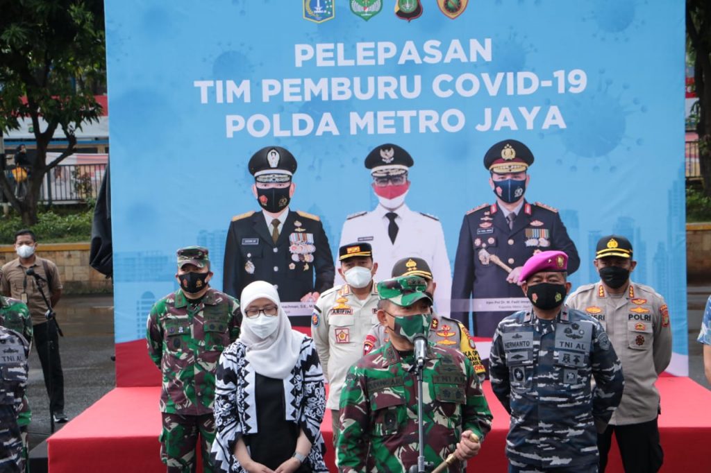 Bentuk Tim Pemburu Covid-19, Kapolda Metro Jaya :  Warga Positif Covid-19, Langsung Dijemput Tim Pemburu Covid-19