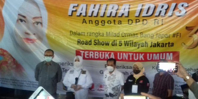 Adakan Baksos, Fahira Idris Menyapa Warga Jakarta Pusat