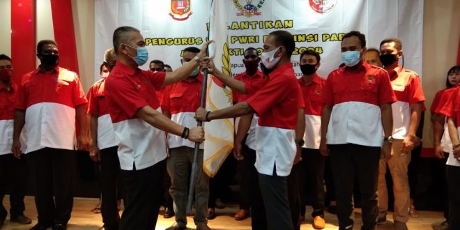 Ketua Umum DPP PWRI Lantik Pengurus DPD PWRI Provinsi Papua masa Bhakti 2020-2024