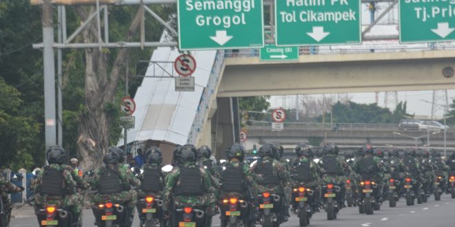 Tingginya penyebaran Covid-19, Kodam Jaya dan Polda Metro Jaya Laksanakan Patroli Bersama