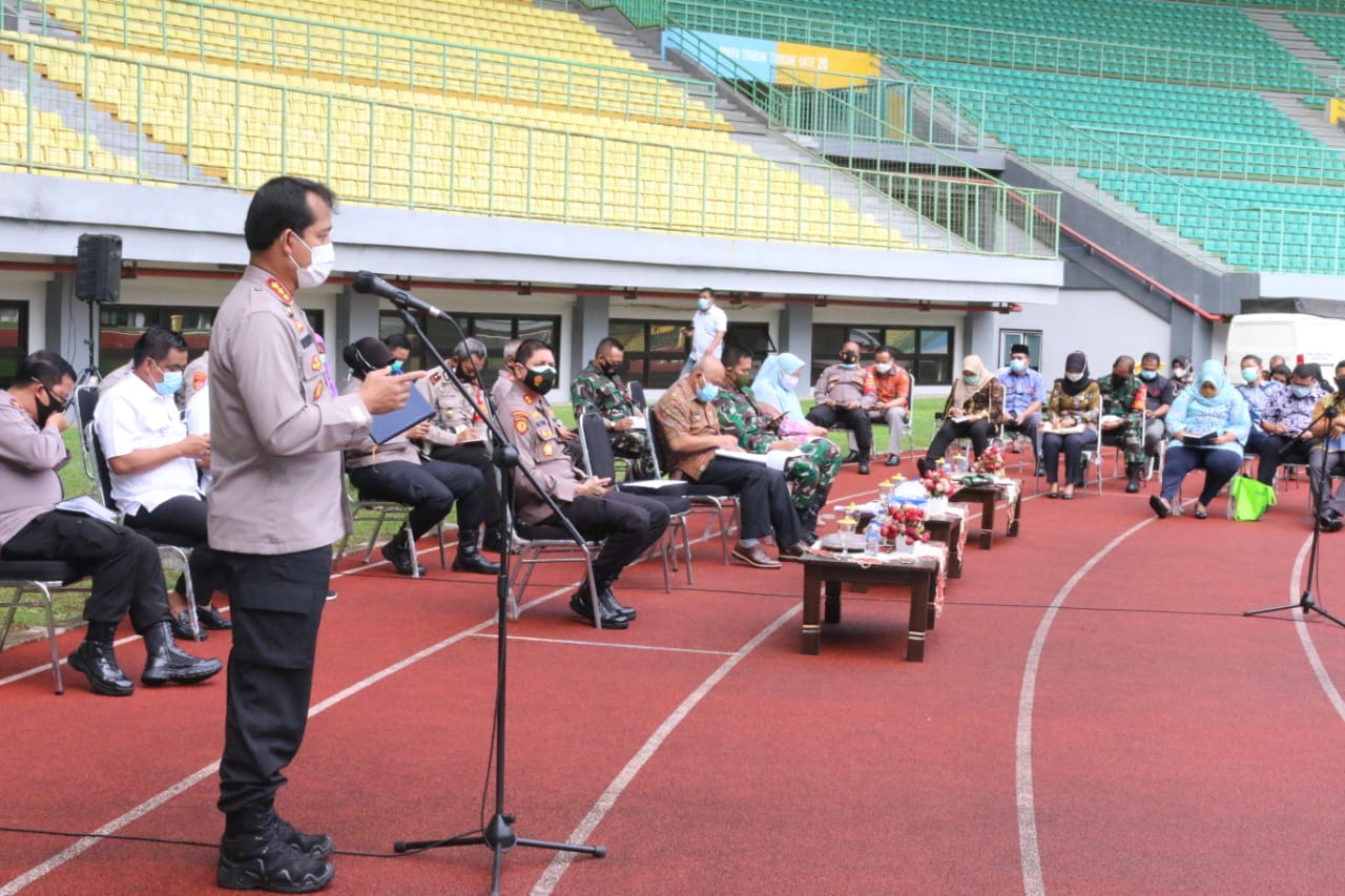 Rakor 3 Pilar Bahas Antisipasi Pengamanan Malam Natal dan Tahun Baru 2020