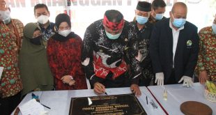 Tri Adhianto di Dampingi Anim Imanuddin Resmikan  Yayasan Peduli Kranggan