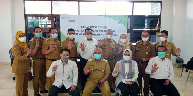 Bekasi yang Cerdas, Kreatif, Maju, Sejahtera dan Ihsan, Pemkot Bekasi Masuk 7 Besar Lomba Paritrana Tahun 2020