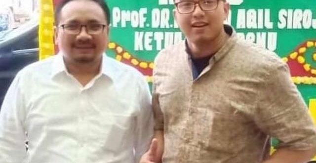 Foto : KH. Yaqut Cholil Qoumas dan Amsori (istimewa)
