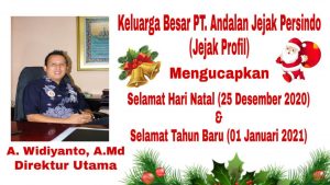 A. Widiyanto Ucapkan Selamat Hari Natal 2020 dan Tahun Baru 2021