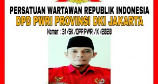 Ketua DPD PWRI Provinsi DKI Jakarta: Hidup Damai dan Cinta Kasih Di Hari Natal dan Tahun Baru 2021