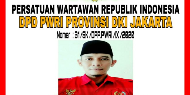 Ketua DPD PWRI Provinsi DKI Jakarta: Hidup Damai dan Cinta Kasih Di Hari Natal dan Tahun Baru 2021