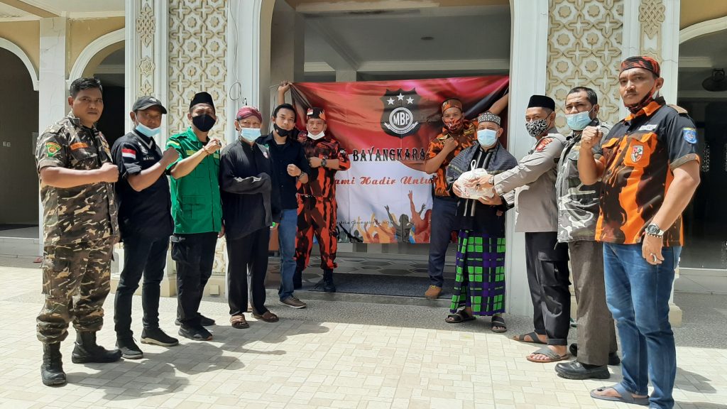 MRC di Dampingi PP, FBR dan Banser  Mengadakan Jum'at Berkah