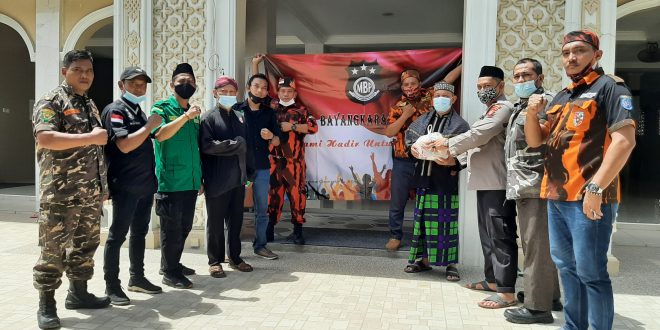 MRC di Dampingi PP, FBR dan Banser  Mengadakan Jum'at Berkah