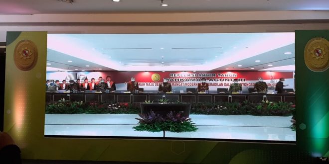 Refleksi Akhir Tahun 2020 MA RI : Melangkan Maju Dengan Semangat Modernisasi Peradilan Dalam Menyongsong Tahun 2021