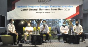 Refleksi Program Bangga Kencana 2020 dan Gerak Sinergis BKKBN Jatim Didukung Insan Pers 2021