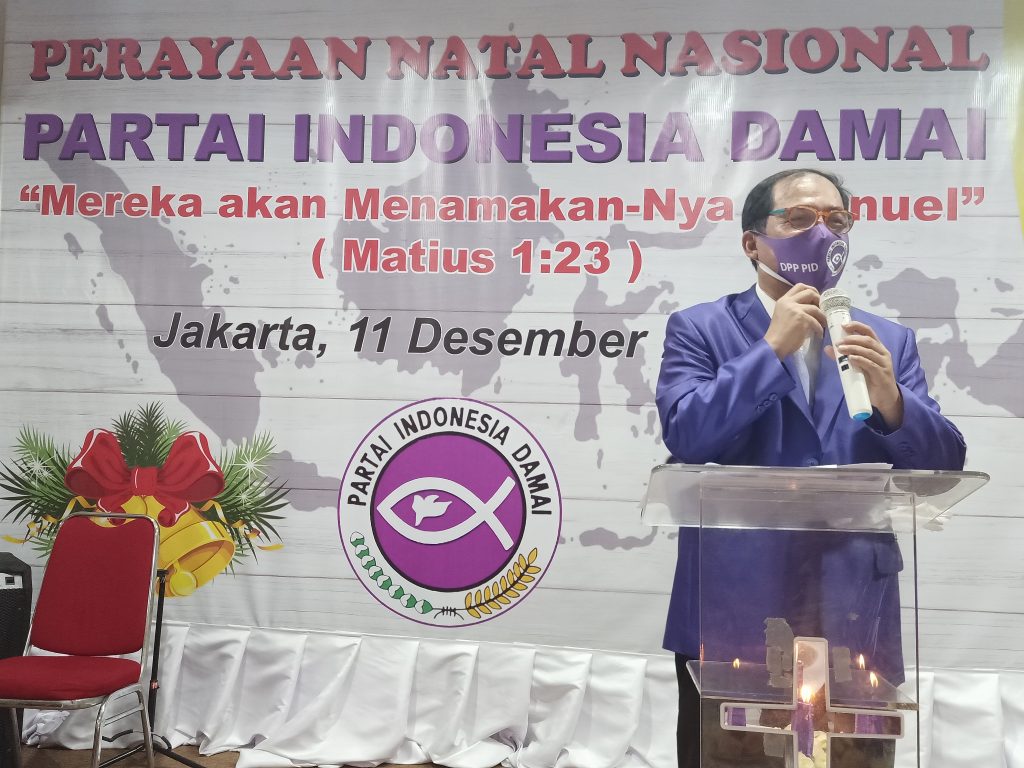 Sejarah Umat Manusia di Tangan Tuhan: Partai Indonesia Damai (PID) Rayakan Hari Natal 2020