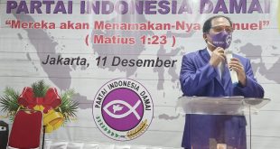 Sejarah Umat Manusia di Tangan Tuhan: Partai Indonesia Damai (PID) Rayakan Hari Natal 2020