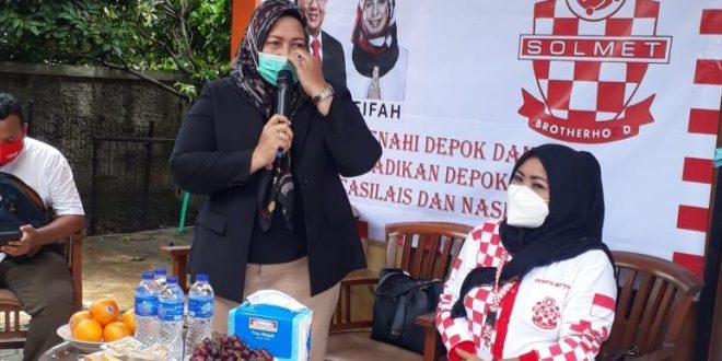 Solmet Kota Depok Dukung Pradi Supriatna - Alfian Alia