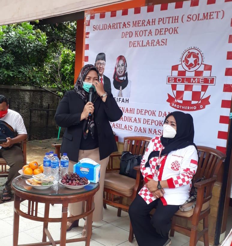 Solmet Kota Depok Dukung Pradi Supriatna - Alfian Alia