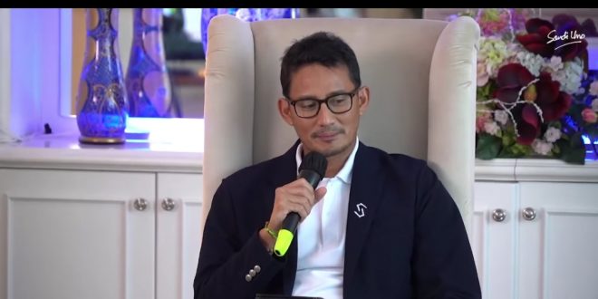 Sandiaga Uno (foto Instagram @sandiaga)