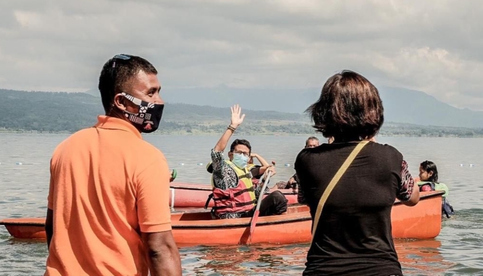 Sandiaga Dorong Tingkatkan Potensi Wisata Danau Toba Lewat Event Olah Raga