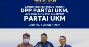 Launching Pengurus DPP Partai UKM, Langkah Awal Perjuangan