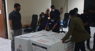 Polisi Amankan Kedatangan Vaksin Sinovac di Provinsi Banten