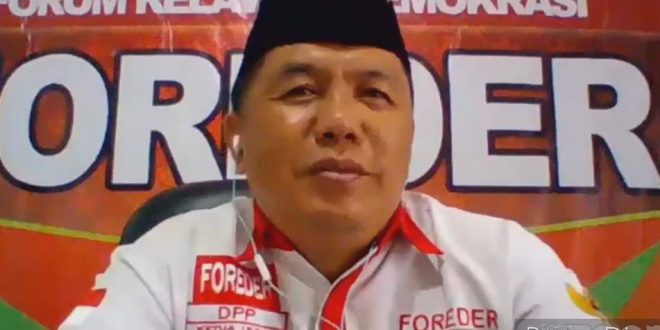 Nyinyirin Ibu Risma Blusukan, Ketum Foreder Kecam Pro Anis