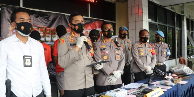Tidak Sampai 24 Jam, Polresta Tangerang Amankan Tiga Sindikat Curanmor