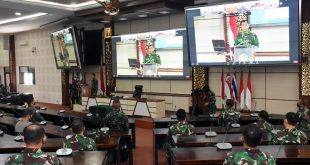 451 Perwira Siswa Ikuti Pembukaan Dikreg LX Seskoad TA. 2021 Secara Virtual