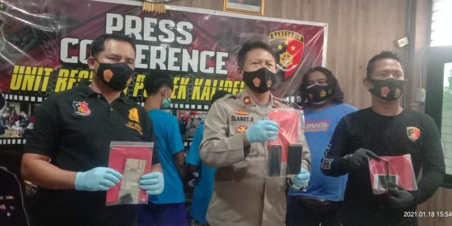 Melawan Petugas saat akan Diamankan, 2 Pelaku Jambret di Tembak