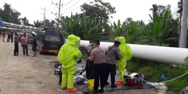 Perdalam Musibah Keracunan Gas, Polda Sumut Cek Kondisi Udara di Madina