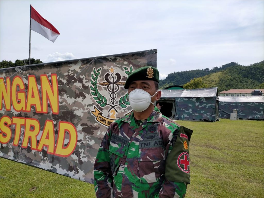 Rumah Sakit Lapangan Yonkes 2/YBH/Kostrad, Komitmen TNI AD Bantu Korban Bencana Gempa Mamuju