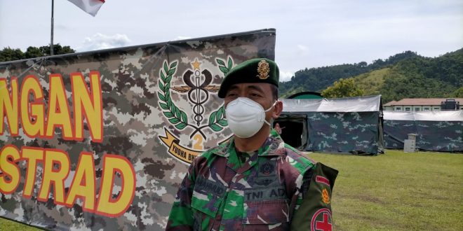 Rumah Sakit Lapangan Yonkes 2/YBH/Kostrad, Komitmen TNI AD Bantu Korban Bencana Gempa Mamuju