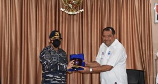TNI AL Terima Kunjungan President Of Indonesia Maritim Pilots Assosiation (INAMPA