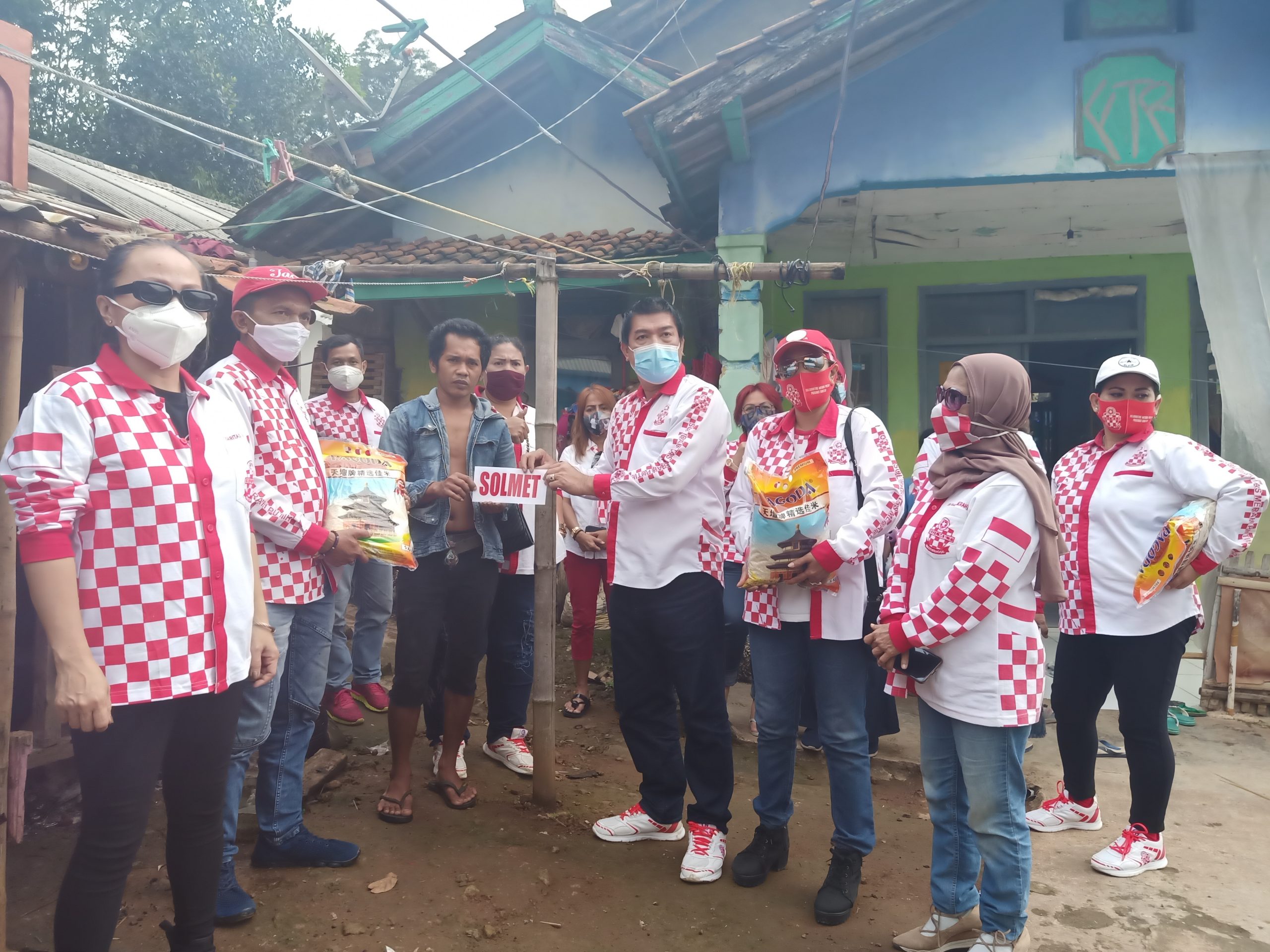 Pasca Bencana Longsor Sumedang Solidaritas Merah Putih Bantu Korban