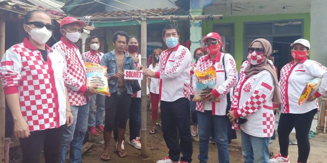 Pasca Bencana Longsong, DPN Solmet Adakan Kegiatan Baksos