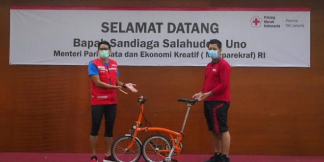 Menparekraf Jalin Kerjasama Dengan PMI Kembangkan Wisata Kemanusiaan