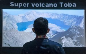 Tinjau Pusat Informasi Geopark Danau Toba, Begini Harapan Menparekraf
