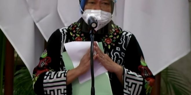 Risma Berpesan, Penerima Bantuan Tunai Agar Bijak dan Tepat Dalam Menggunakan Bantuan
