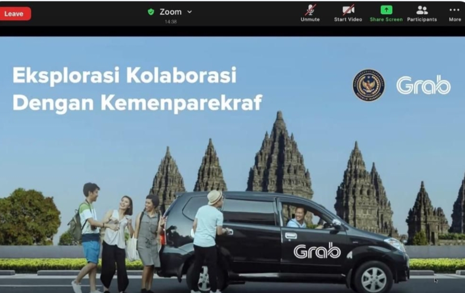 Kolaborasi Dengan Grab, Siapkan Platform Pariwisata Digital