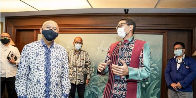 Pulihkan Usaha Pelaku Parekraf, Kemenparekraf Bersinergi Dengan Kemenkop UKM