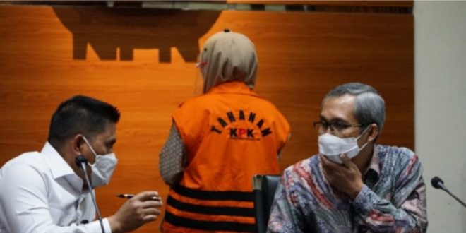 Komisaris Utama PT. AIP Tersangka Pengadaan Citra Satelit Resolusi Tinggi di Tahan