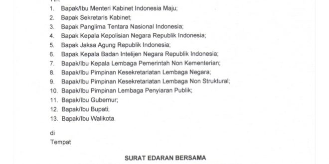 Komitmen Pemerintah Tindak Tegas Terhadap ASN Terlibat Organisasi Terlarang