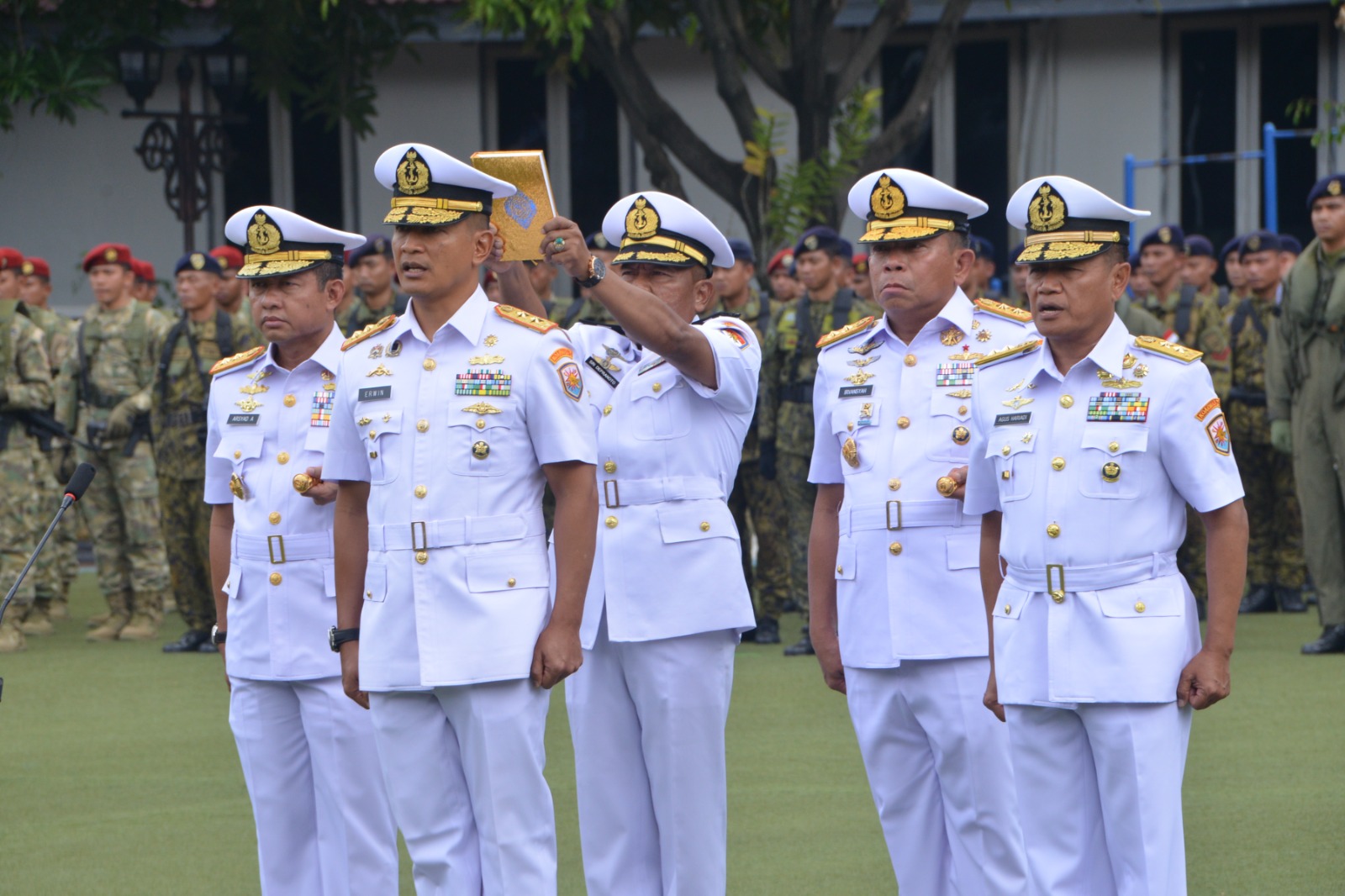 Pangkoarmada Ri Pimpin Sertijab Pangkoarmada I Dan Pangkoarmada Iii