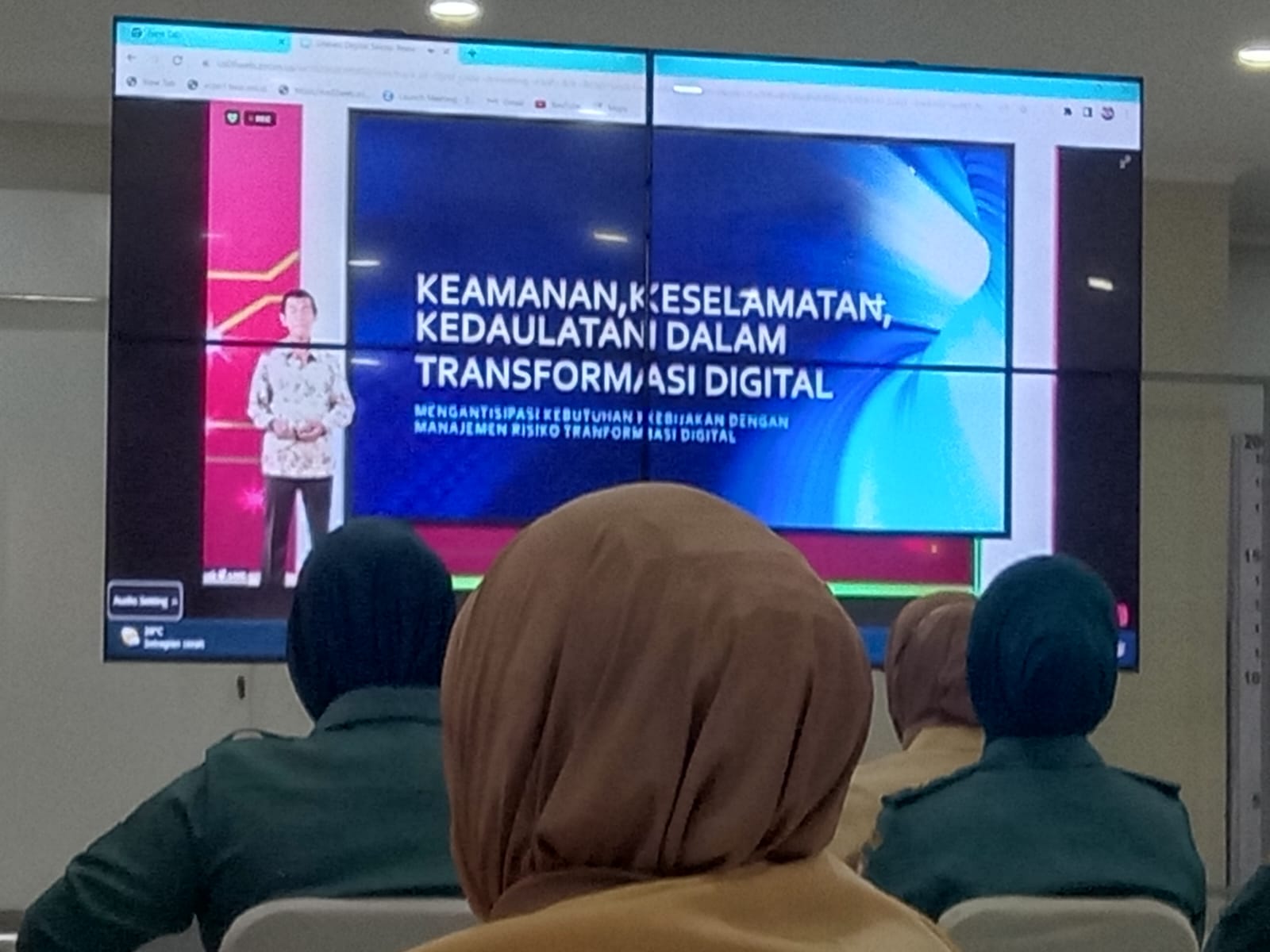 Lantamal Iii Jakarta Ikuti Acara Literasi Digital Sektor Pemerintah Di