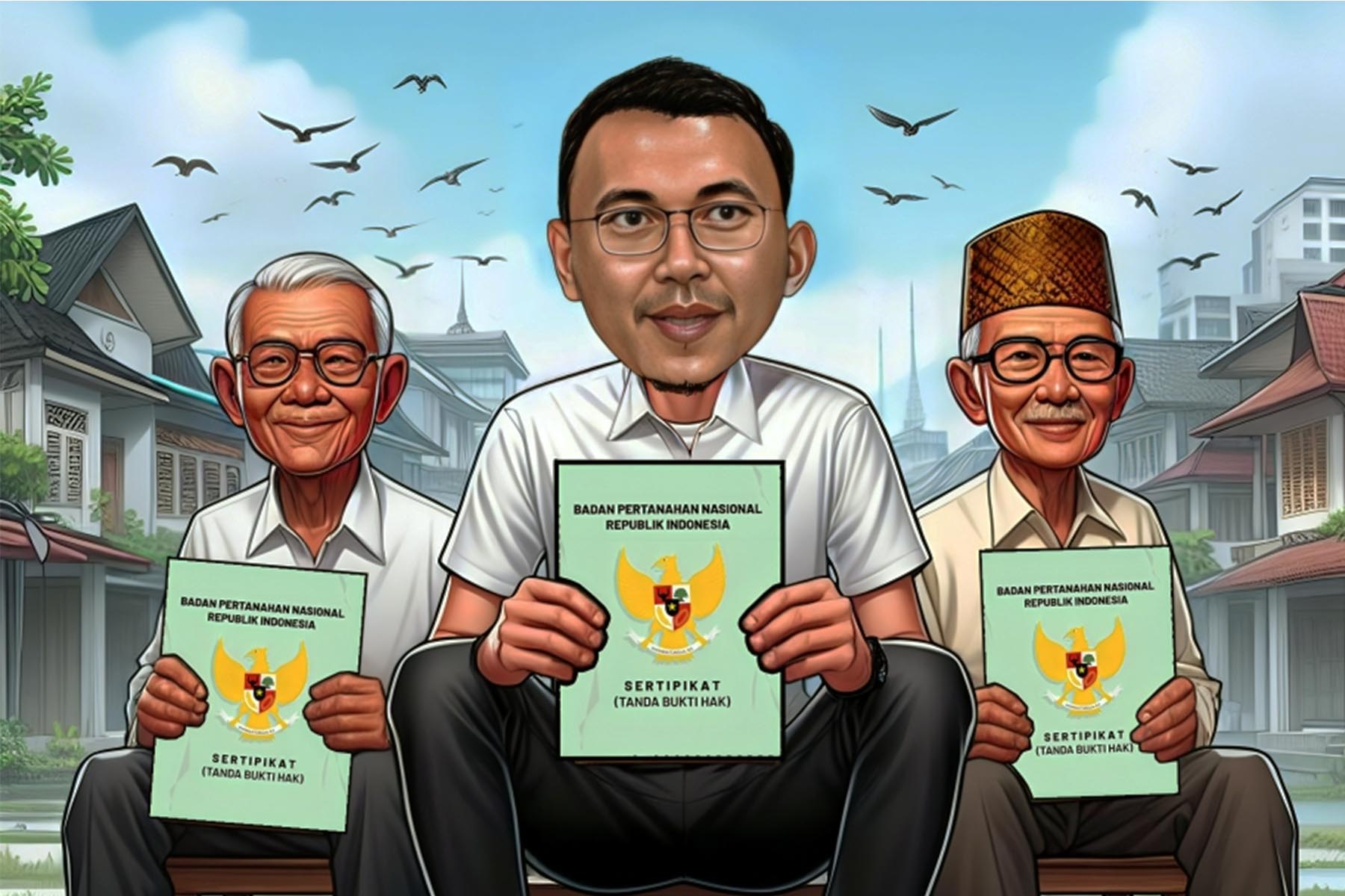 BPN Kota Depok Jadi Percontohan Kantor Pertanahan di Indonesia