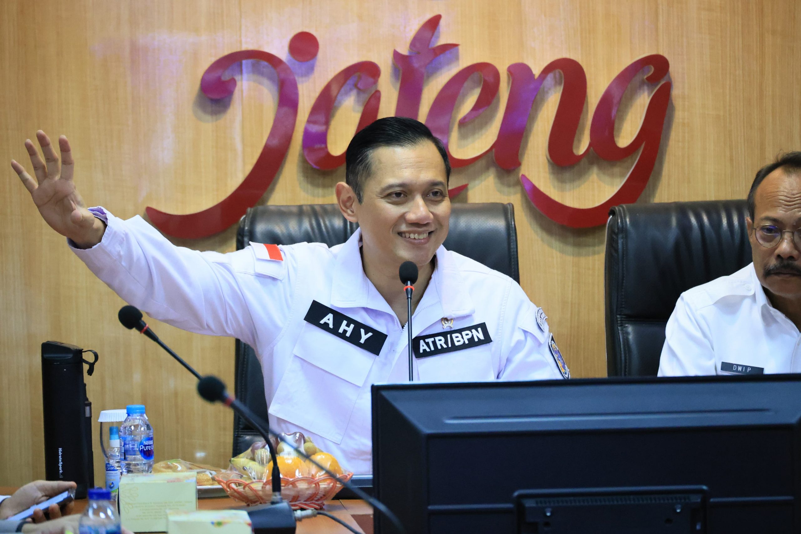 Beri Arahan untuk Pimpinan di Jawa Tengah, Menteri AHY Tekankan Perkuat Sinergi dan Kolaborasi dalam Menyukseskan Program Strategis