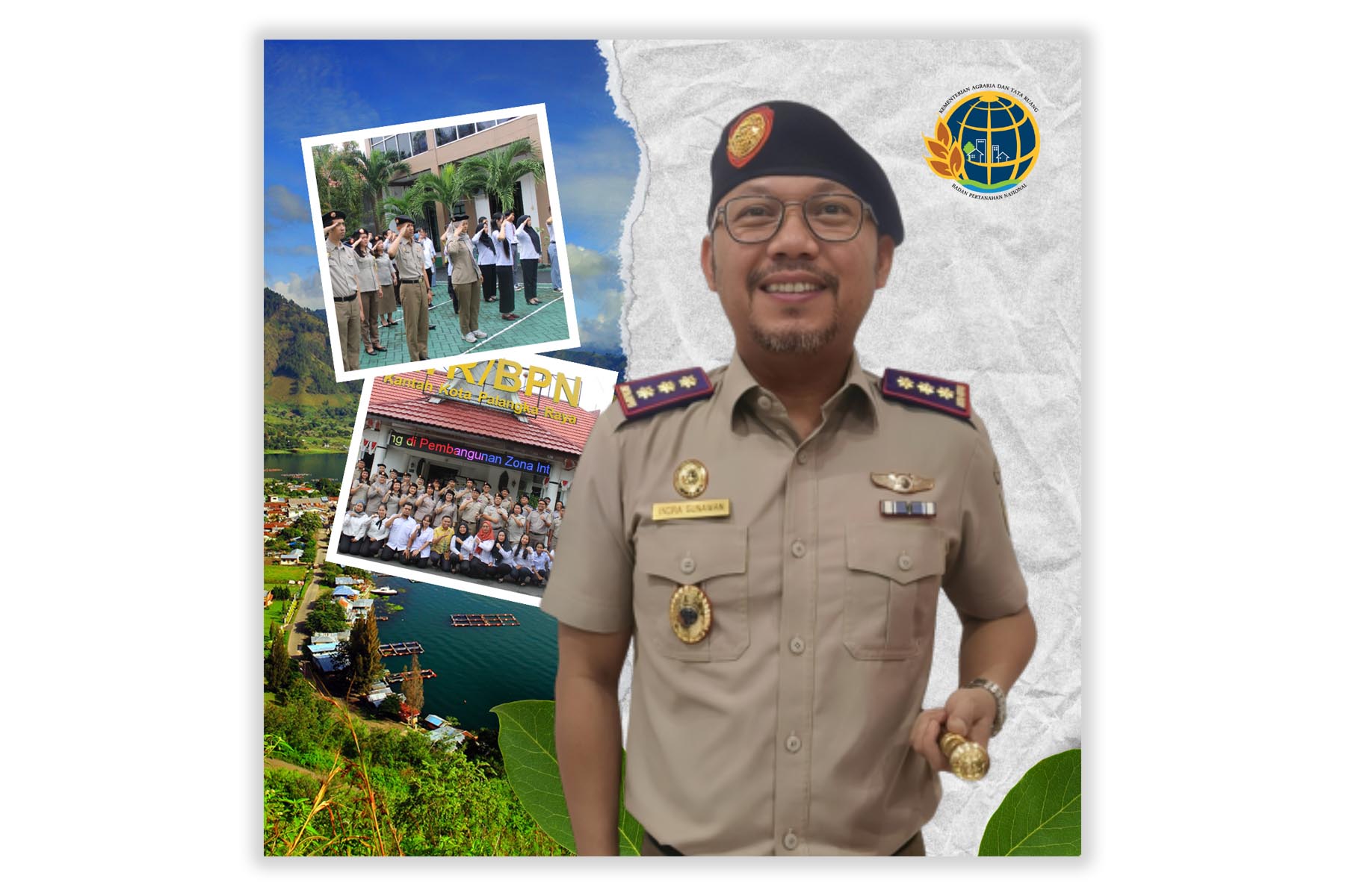 Kepala BPN Kota Palangka Raya Indra Gunawan