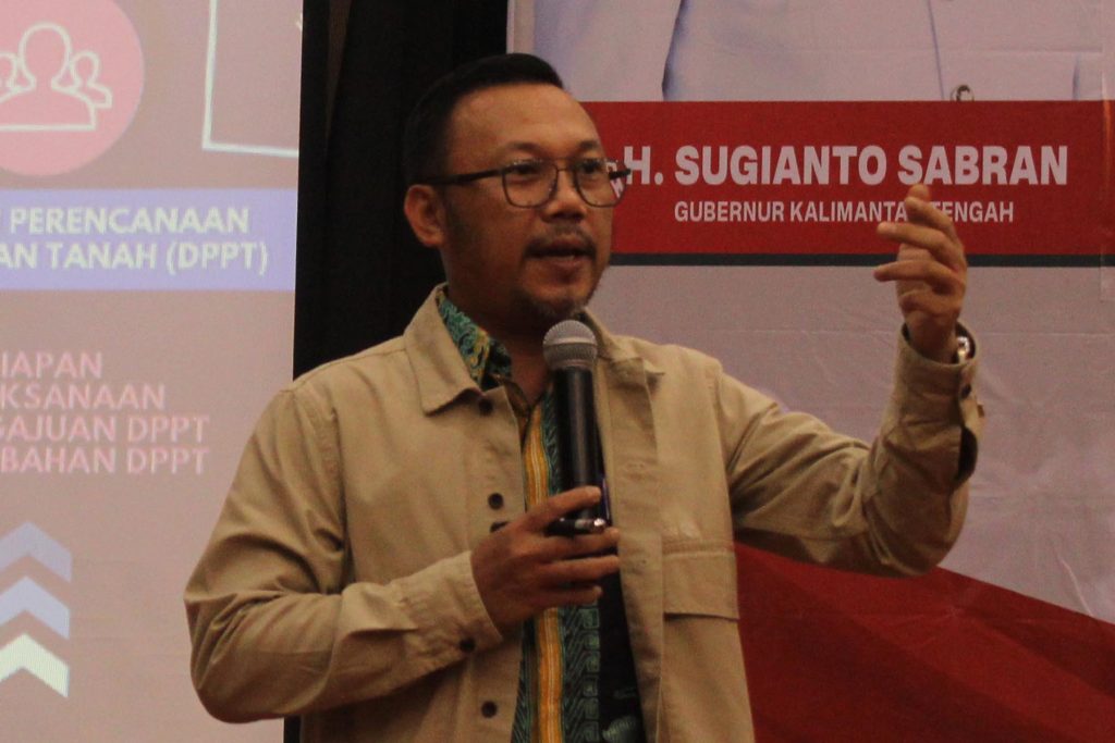 ATR BPN Indra Gunawan Kepala BPN Palangka Raya