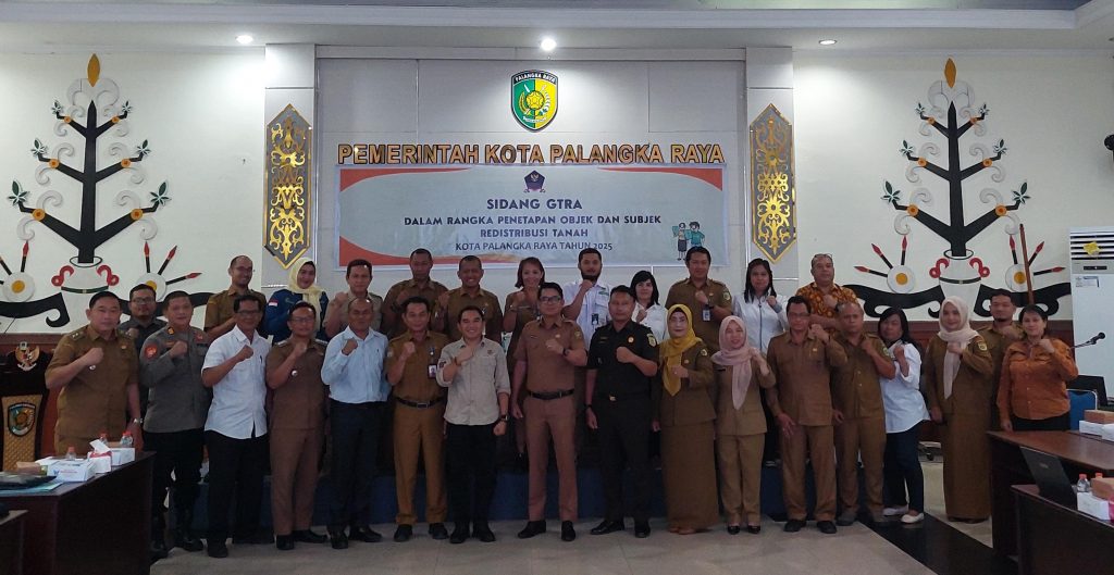 Sidang Gugus Tugas Reforma Agraria (GTRA).